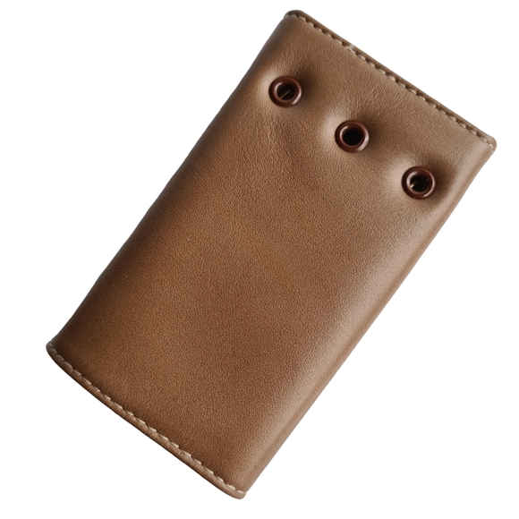 Vintage Artex Tan Leather Key Holder - Picture 3 of 11